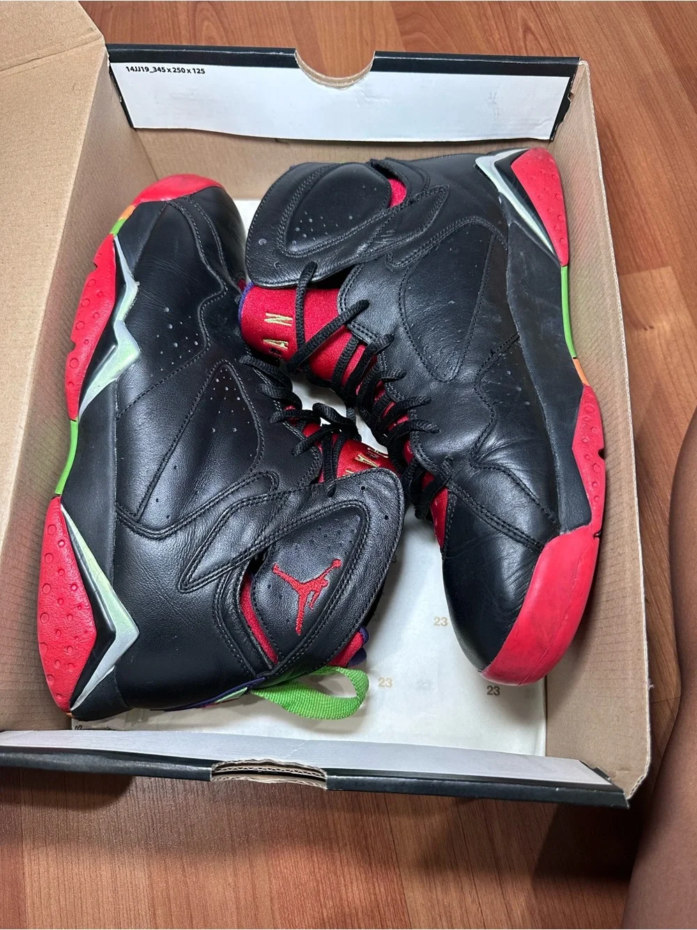 Jordan 7 Marvin to Martin size 10.5